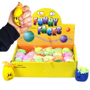 WAJAH LUCU / FUNNY FACES LENTUR DALAM DISPLAY (24 pcs)