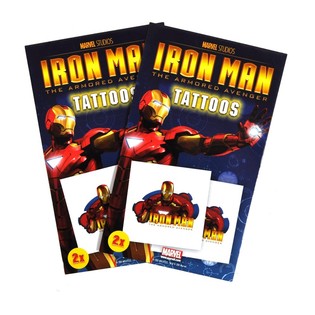 Tato Marvel 2 Pcs - Model Iron Man (50 Pcs)