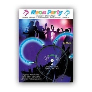 Bando Telinga Kelinci Menyala (Glow) - 12 pcs.