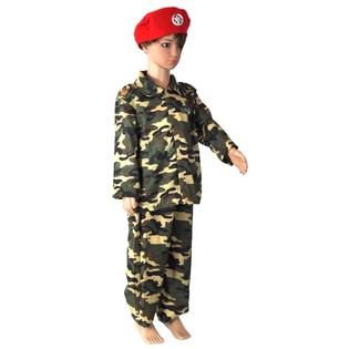 KOSTUM TENTARA UNTUK ANAK - UKURAN 8