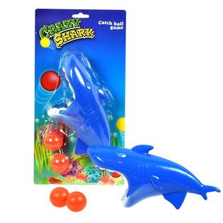 MEGA HIU RAKSASA PERMAINAN TANGKAP CLICK 'N' CATCH DENGAN KARTU (12 pcs)