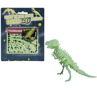 Puzzle 3D Dinosaurus Glow in the Dark (24 pcs)