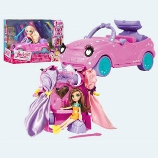 LOCKSIES Mobil Mainan Cabriolet 2-in-1