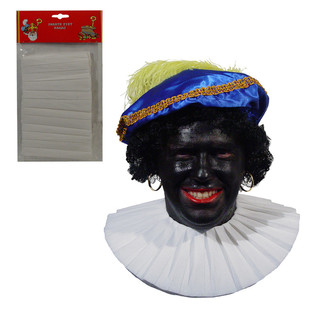 Kerah Putih Piet (11 pcs)