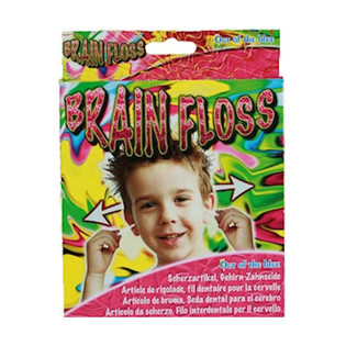 Brain Floss / Benang Gigi untuk Otak Mainan Prank (24 pcs)