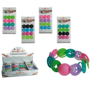 ***HARGA MURAH*** BUAT GELANG WARNA-WARNI SENDIRI (24 pcs)