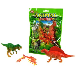 ANIMAL WORLD / SET MAINAN DINOSAURUS (12 pcs)