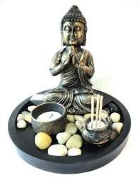 Set Tempat Lilin & Dupa Buddha (1 pcs)