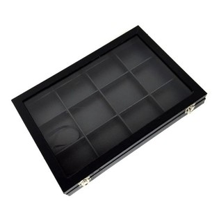 DISPLAY MANIK-MANIK HITAM 12 SEKAT + TUTUP