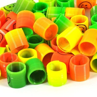 Mainan Spiral Mini untuk Undian / Lucky Dip (60 pcs)