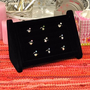DISPLAY CINCIN BELUDRU HITAM (1 pc)