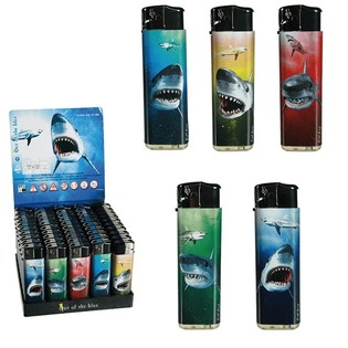 KOREK API ELEKTRIK HIU DALAM DISPLAY - PERSEDIAAN TERBATAS (50 pcs)