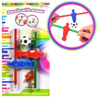 Set Gambar Alat Tulis Sepak Bola Meja dengan Kartu (10 pcs)