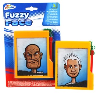 FUZZY FACE / PAPAN TULIS MAGNET PADA KARTU (24 pcs)