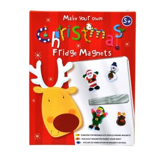 GRAFIX SET MEMBUAT MAGNET KULKAS NATAL SENDIRI (12 pcs)