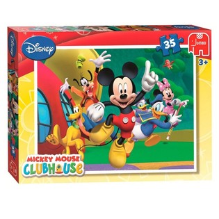Puzzle Jumbo Disney Mickey Mouse Clubhouse Melompat 35 Keping (3 pcs)