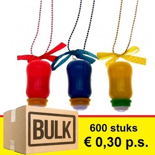 *** PENAWARAN GROSIR *** BOTOL BAYI MENYALA DENGAN KALUNG (600 pcs)