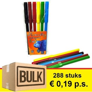 ***PENAWARAN GROSIR*** SET 6 SPIDOL WARNA (288 pcs)