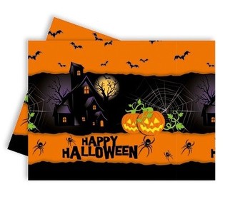 Taplak Meja Happy Halloween 120 x 180 cm (6 pcs)