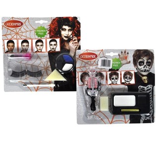 Set Make Up Halloween isi 6 pcs pada Kartu