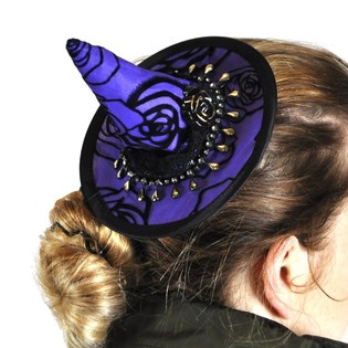 Jepit Rambut Topi Penyihir Kecil (6 pcs)