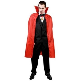 Jubah Dracula Dewasa - Merah