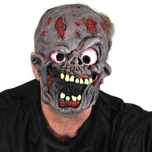 Topeng Zombi Fleksibel (Isi 3)