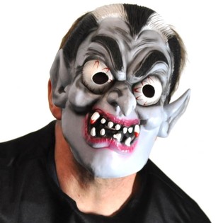 Topeng Dracula Lentur (Isi 6 pcs) | Grosir Halloween