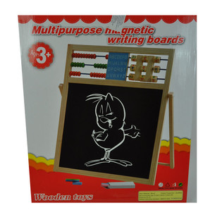 Papan Tulis Magnetik Kayu Multifungsi Besar (1 pcs)