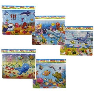 MIX PUZZLE HEWAN, 8 Model Campuran (24 pcs)