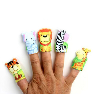MIX BONEKA JARI HEWAN (48 pcs)