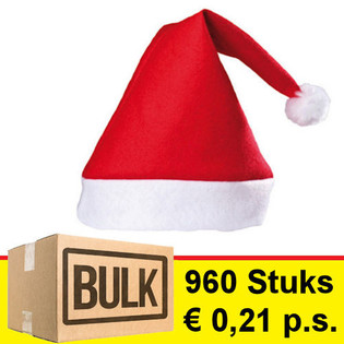 PENAWARAN GROSIR: 960 Topi Sinterklas Model Standar