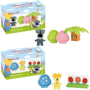 Balok Susun Woezel & Pip - Serunya Bermain Bersama Woezel (12 pcs)
