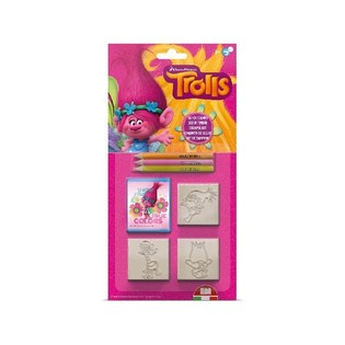 Set Stempel Trolls Dreamworks 5 Pcs (Isi 24) Grosir B2B