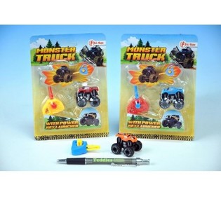 Mainan Monster Truck Peluncur (24 pcs)