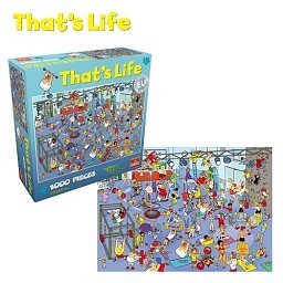 Puzzle That&rsquo;s Life - The Gym, 1000 keping (1 pc)