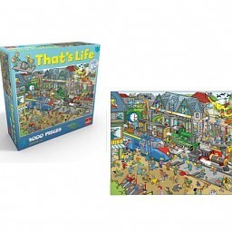 Puzzle That&rsquo;s Life - Stasiun Kereta, 1000 keping (1 pc.)
