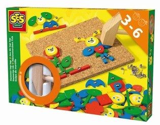 SES Mainan Palu Ketok Fantasi - Tap Tap Kayu dan Gabus (1 pc.)