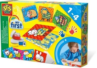 SES My First - Kartu Lukis Jari Pertamaku (1 set)