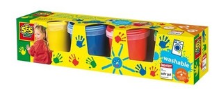 Cat Jari SES, Set Cat 4x150ml (4 Warna) (1 pcs)