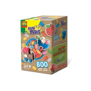 SES Creative Funmais Mix 800 Pcs - Mainan Kerajinan Jagung Alami
