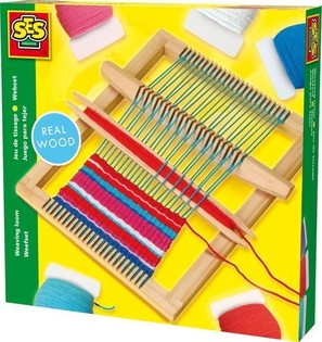 Ses Set Alat Tenun - termasuk Benang 60 Meter (1 pcs)