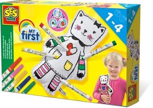 SES My First - Boneka Kucing Mewarnai (1 pcs)