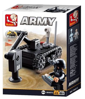 Sluban Army Penyapu Ranjau 8-in-1 M38-B0587D (1 pc.)