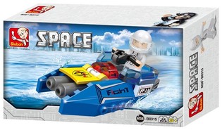 Set Mainan Balok Sluban Space Jet M38-B0315 (1 pcs)