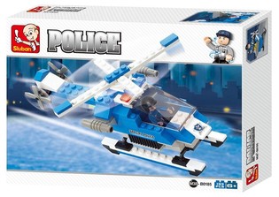 Helikopter Polisi Sluban M38-B0185 (1 pc)