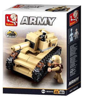 Tank Sluban Army 8 in 1 M38-B0587B (1 pc)