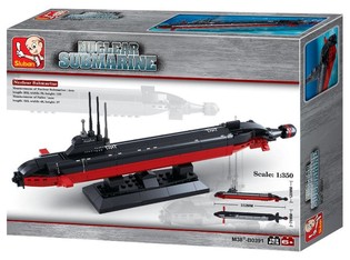 Kapal Selam Nuklir Sluban M38-B0391 (1 pc)