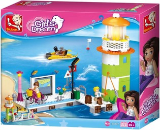 Mainan Blok Sluban Girls Dream Lighthouse M38-B0607 (1 pcs)