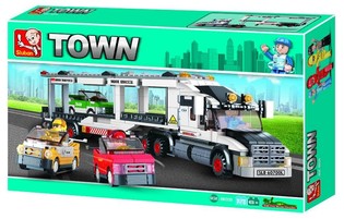 Sluban Autotransporter M38-B0339 (1 pc.)